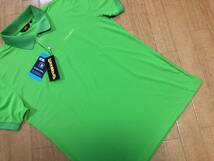 LOUDMOUTH GOLF(ラウドマウス ゴルフ) 春夏 吸汗速乾 UVカット 半袖ポロシャツ 761-603(GREEN)ＸＬ_画像2