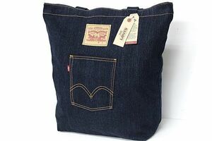 Levis( Levi's ) cotton Denim tote bag bag 77170-0469( navy )