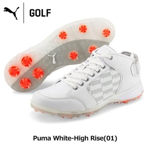 PUMAGOLF( Puma Golf ) PROADAPT DELTA MID Pro адаптироваться Delta mid туфли для гольфа 376498(01)26.0CM