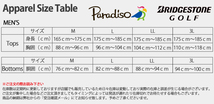 BRIDGESTONE GOLF(ブリヂストンゴルフ)春夏 吸汗速乾 接触冷感 UVカット 総柄半袖共衿シャツ 3GY02A(NA)ＬＬ_画像3