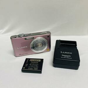 Panasonic LUMIX DMC-FX40 デジタルカメラ コンパクデジタルカメラ デジカメ　ピンク　電池　充電器　通電確認済　訳あり