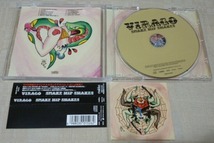 ＊中古CD SNAKE HIP SHAKES/VIRAGO 2001年作品2nd ステッカー付き 森重樹一 ZIGGYジギー THE PRODIGAL SUNS DUST 'N BONEZ_画像3