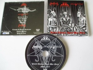 ＊中古CD V.A./United Alkoholic Speed War Metal 2010年作品3WAY SPLIT限定444枚プレス ABIGAILアビゲイル CUTTHROATカットスロート
