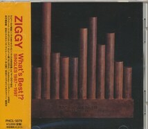 ＊中古CD ZIGGYジギー/SINGLES1987-1997 森重樹一 SNAKE HIP SHAKES DUST 'N BONEZ THE PRODIGAL SUNS マーキュリーミュージック_画像1