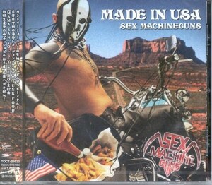 ＊中古CD SEX MACHINEGUNSセックス・マシンガンズ/MADE IN USA 2006年作品6th 第4期海外初レコーディング作品 東芝EMIリリース