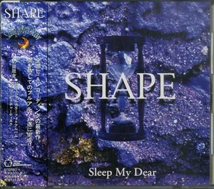 ＊中古CD Sleep My Dear/SHAPE 1995年作品メジャーL.A.レコーディング1st 初回限定盤仕様 名古屋系ヴィジュアルロック EBY Laputa ROUAGE