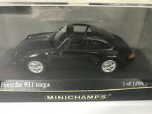 【１円スタート】1/43 ミニチャンプス ポルシェ911 タルガ 1995 黒 Porsche911 targa 1995 Black MINICHAMPS 430 063065 ZD_画像6