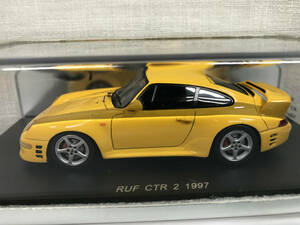 【１円スタート】1/43 スパーク RUF CTR 2 1997 Yellow 黄色 Spark S0705 ZE