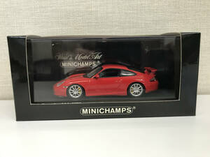 【１円スタート】1/43 ミニチャンプス ポルシェ911 GT3 2003 Red Porsche911 GT3 2003 Red MINICHAMPS 400 062020 ZF