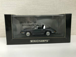 【１円スタート】1/43 ミニチャンプス ポルシェ 911 タルガ 1967 Porsche 911 targa 1967 Grey 400 061165 MINICHAMPS ZG