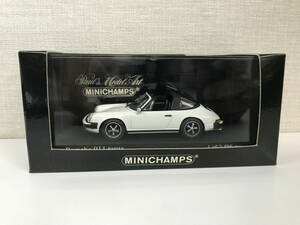 【１円スタート】1/43 ミニチャンプス ポルシェ 911 タルガ 1977 Porsche 911 targa 1977 White 400 061264 MINICHAMPS ZG