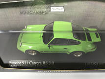 1/43 ミニチャンプス ポルシェ 911 カレラ RS3.0 1974 Porsche 911 Carrera RS3.0 1974 Green 400 063121 MINICHAMPS ZG_画像5