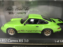 1/43 ミニチャンプス ポルシェ 911 カレラ RS3.0 1974 Porsche 911 Carrera RS3.0 1974 Green 400 063121 MINICHAMPS ZG_画像4