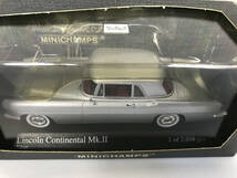 【１円スタート】1/43 ミニチャンプス リンカーンコンチネンタル Mk-２ Lincoln Continental Mk.2 silver 1956 MINICHAMPS ZG_画像5