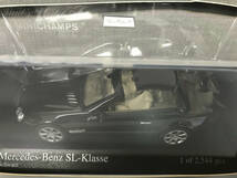 【１円スタート】1/43 ミニチャンプス メルセデスベンツ SL Mercedes Benz SL Black 400 032032 MINICHAMPS ZG_画像5