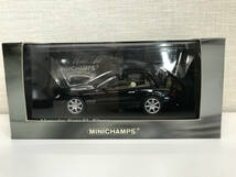 【１円スタート】1/43 ミニチャンプス メルセデスベンツ SL Mercedes Benz SL Black 400 032032 MINICHAMPS ZG_画像1