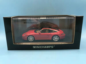 【１円スタート】1/43 ミニチャンプス ポルシェ 911 タルガ Porsche 911 targa 2006 Red 400 066160 MINICHAMPS ZH