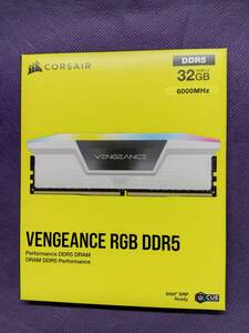 * as good as new Corse aCORSAIR VENGEANCE RGB DDR5 32GB(16GB×2)6000MHz Intel XMP CL=36 *