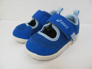 (57387)asics Asics Anne fibi Anne BABY SR3 сандалии спортивные туфли голубой 13.5.USED