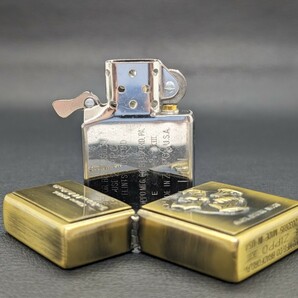 1円スタート 未使用【ZIPPO GOLDEN BAT 1996年製 Since 1906 オイルライター 1937 レプリカ】ジッポ ジッポー ゴールデンバット ビンテージの画像8