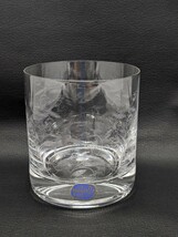 未使用 美品 保管品【BOHEMIA GLASS LASKA ロックグラス ２点 セット ペア】ボヘミア グラス ラスカ ブランド 食器 洋食器 ガラス製品_画像2