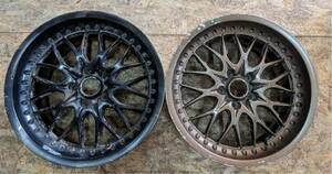 【希少！】WORK REZAX レザックス 18 Inch 9J＋38 PCD114.3 5穴 5H ドリケツ Silvia Skyline JZX100 JZA80 FD3S 当時物 絶版