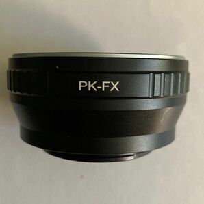 【美品】PK-FX マウントアダプター、ペンタックスK -Fuji Xマウント　匿名配送、追跡可能