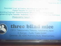 山本剛「ライブ・イン・モントルー」スリー・ブラインド・マイス/西ドイツプレス盤/傑作/入手困難_画像3