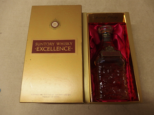 SUNTORY WHISKY EXCELLENCE SEN01 未開封品/箱入り/長期保管品/サントリーウイスキーエクセレンス750ml