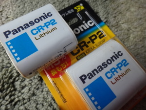 カメラ用　Panasonic　リチウム電池　CR-P2　2個1セット