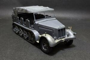 1/35　タミヤ　８t　ハーフトラック　シングルモータライズ　半完成品　ジャンク