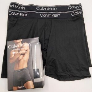 【Lサイズ】Calvin Klein(カルバンクライン) ボクサーパンツ ブラック 2枚セット 男性下着 NB2570