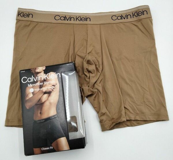 【Lサイズ】Calvin Klein(カルバンクライン) ボクサーパンツ ゴールド 1枚 男性下着 NB2570