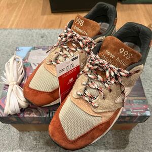 new balance ニューバランス KITH U998KH1 27.0cm 国内正規　中古美品