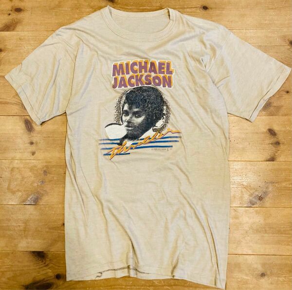 マイケルジャクソン 80s スリラー 古着 Tシャツ ヴィンテージ 菅田将暉 Micheal Jackson Motown 