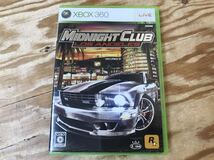 m ネコポスE ミッドナイトクラブ・ロサンゼルス MIDNIGHT CLUB LOSANGELES XBOX360 ソフト ※動作未確認、ケースに傷みあり_画像1