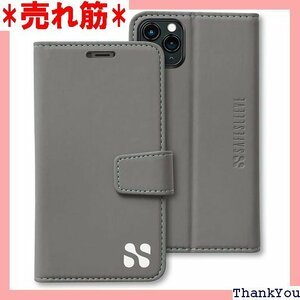 SafeSleeve EMF保護アンチ放射線iPhon RFID EMFブロッキングウォレット携帯ケース グレー 358