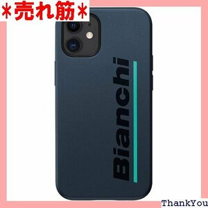 iPhone12 mini ケース Bianchi H Shockproof Case steel black 645