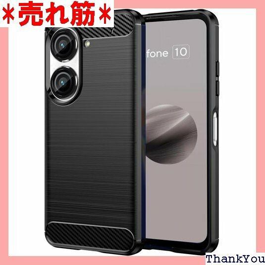 For zenfone10 ケース ASUS Zenf 止 全面保護カバー zenfone 10 対応 ブラック 1324