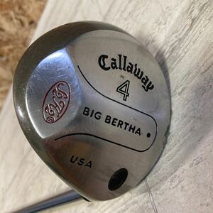 キャロウェイ　4 ビッグバーサ　ゴルフクラブ　ゴルフ　Callaway BIG BERTHA RCH 90 スポーツ用品　佐川急便対応のみ