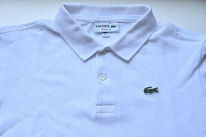 LACOSTE　ラコステ ポロシャツ　L1212　白　3