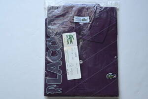 LACOSTE　ラコステ 日本製ポロシャツ　L1212　紫　2