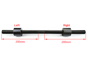 TR12 x 3 x 400mm 左右台形ねじ 親ねじ 送りねじ