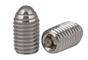 GAVAN 六角穴付き止めねじ M10 x 1.5 x 30mm 5本入 304ステンレス鋼 ボール先