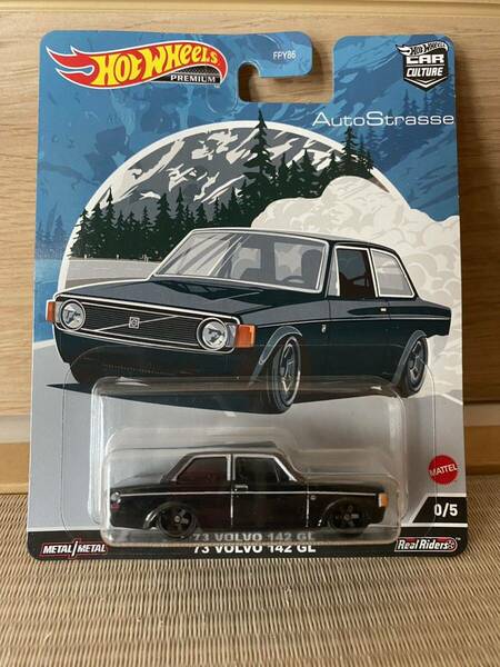 ホットウィール Hot Wheels カーカルチャー オートストラッセ Auto Strasse '73 ボルボ Volvo 142 GLチェイス