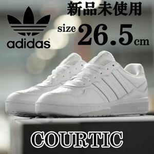 1円〜 新品 正規品 26.5cm アディダスオリジナルス レザー シューズ コーティック adidas originals Courtic ビンテージ調 スニーカー 靴