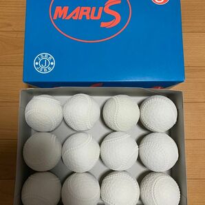 【新品未使用】野球ボール J号 1ダース 公認球 12球 マルエス MARUS