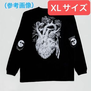 新品　ロンＴ Heart ヒグチユウコ Tシャツ XLサイズ ブラック