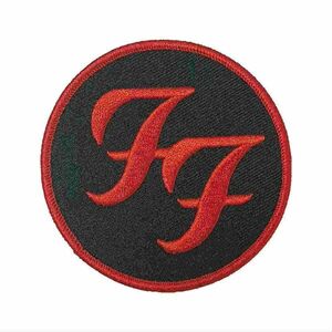 Foo Fighters アイロンパッチ／ワッペン フー・ファイターズ Circle Logo