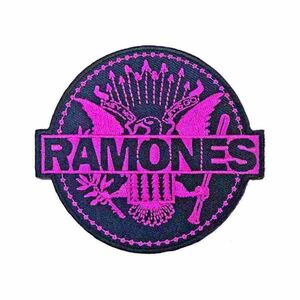 Ramones アイロンパッチ／ワッペン ラモーンズ Pink Seal